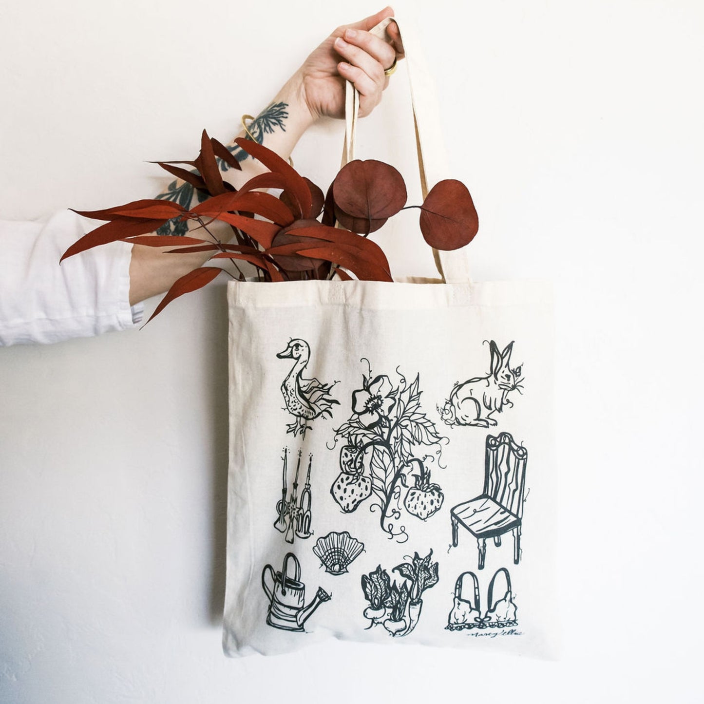 Garden Party Market Tote