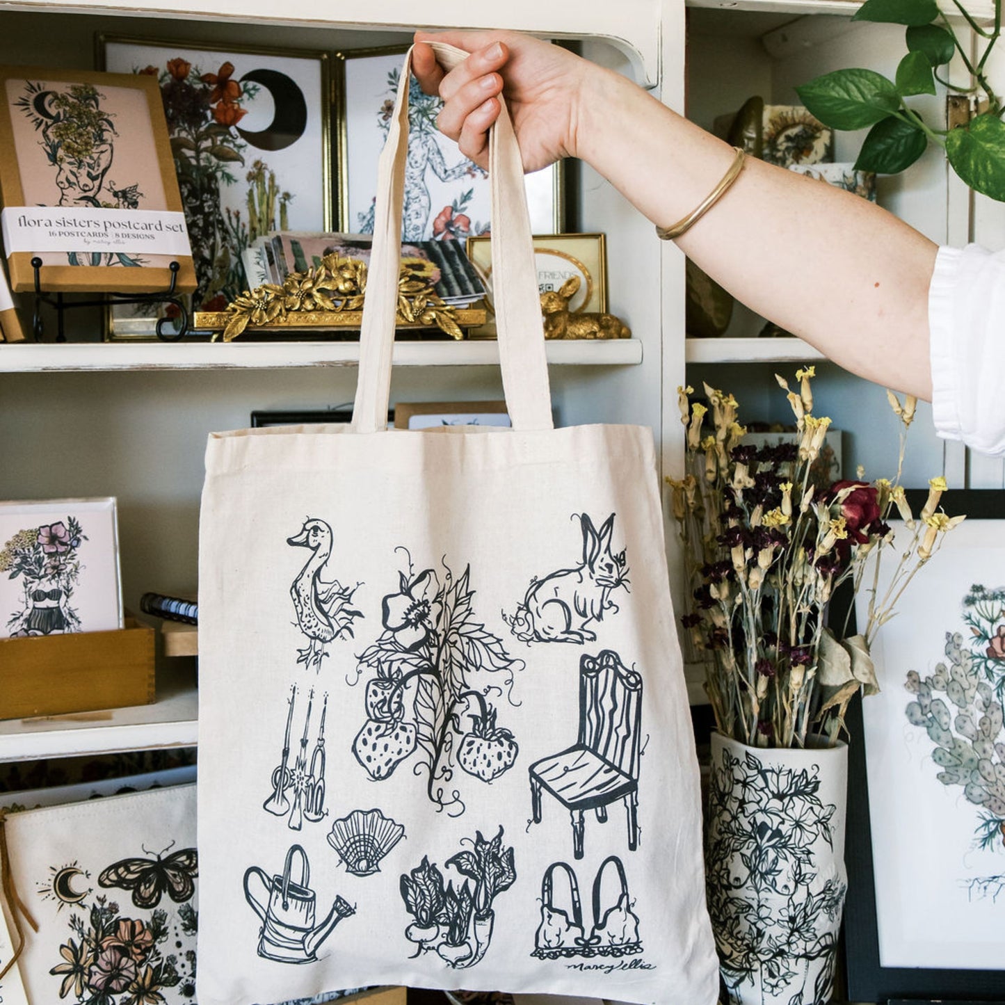 Garden Party Market Tote
