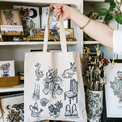 Garden Party Market Tote