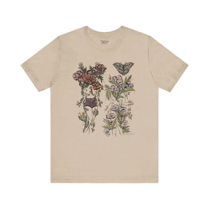 Rosa + Geranium Flora Sister, Short Sleeve Tee