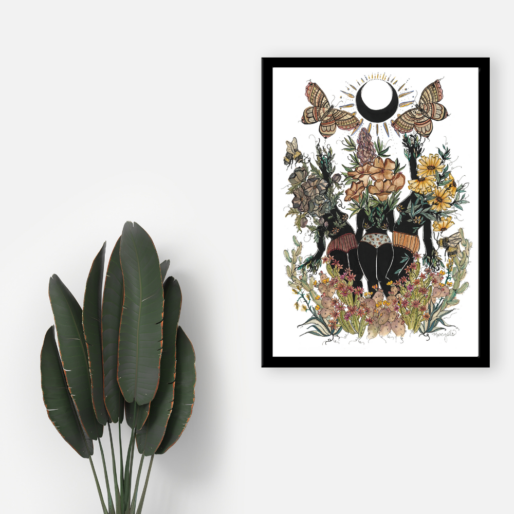 Rise, Art Print