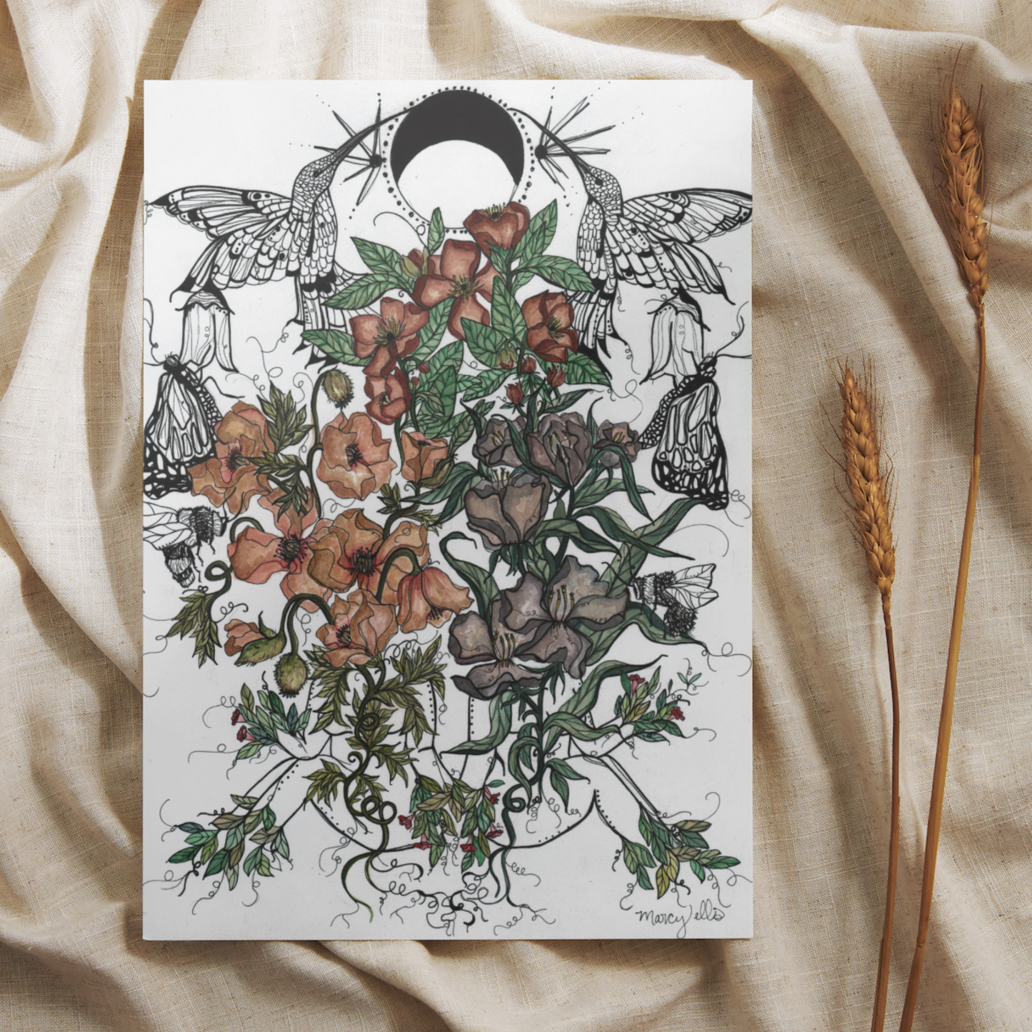 Seeds We Planted, Art Print