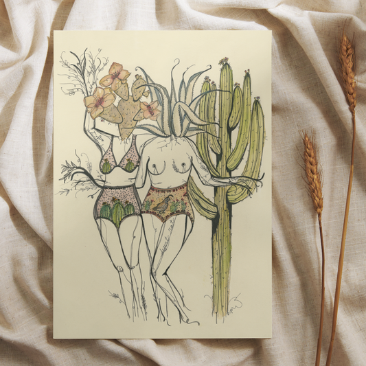 Desert Rats, Art Print