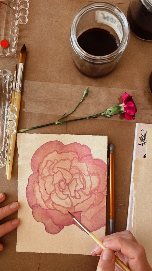 Drawing + Painting Botanicals Workshop, October 5, 10am-12:30pm