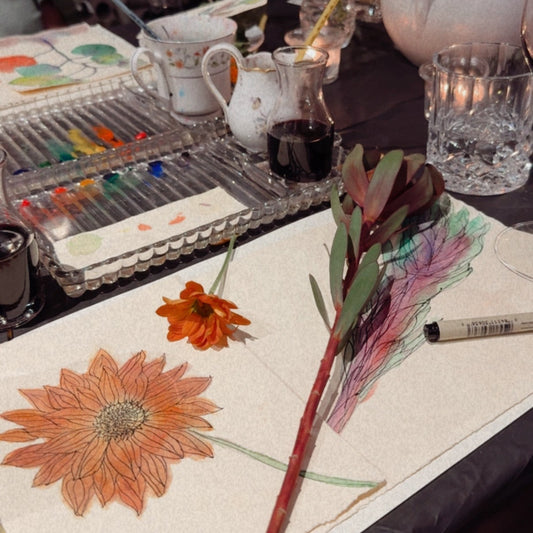 Watercolor & Wine Workshop with Queen of Cups Winery in Patagonia AZ, Feb. 22, 1-3:30pm