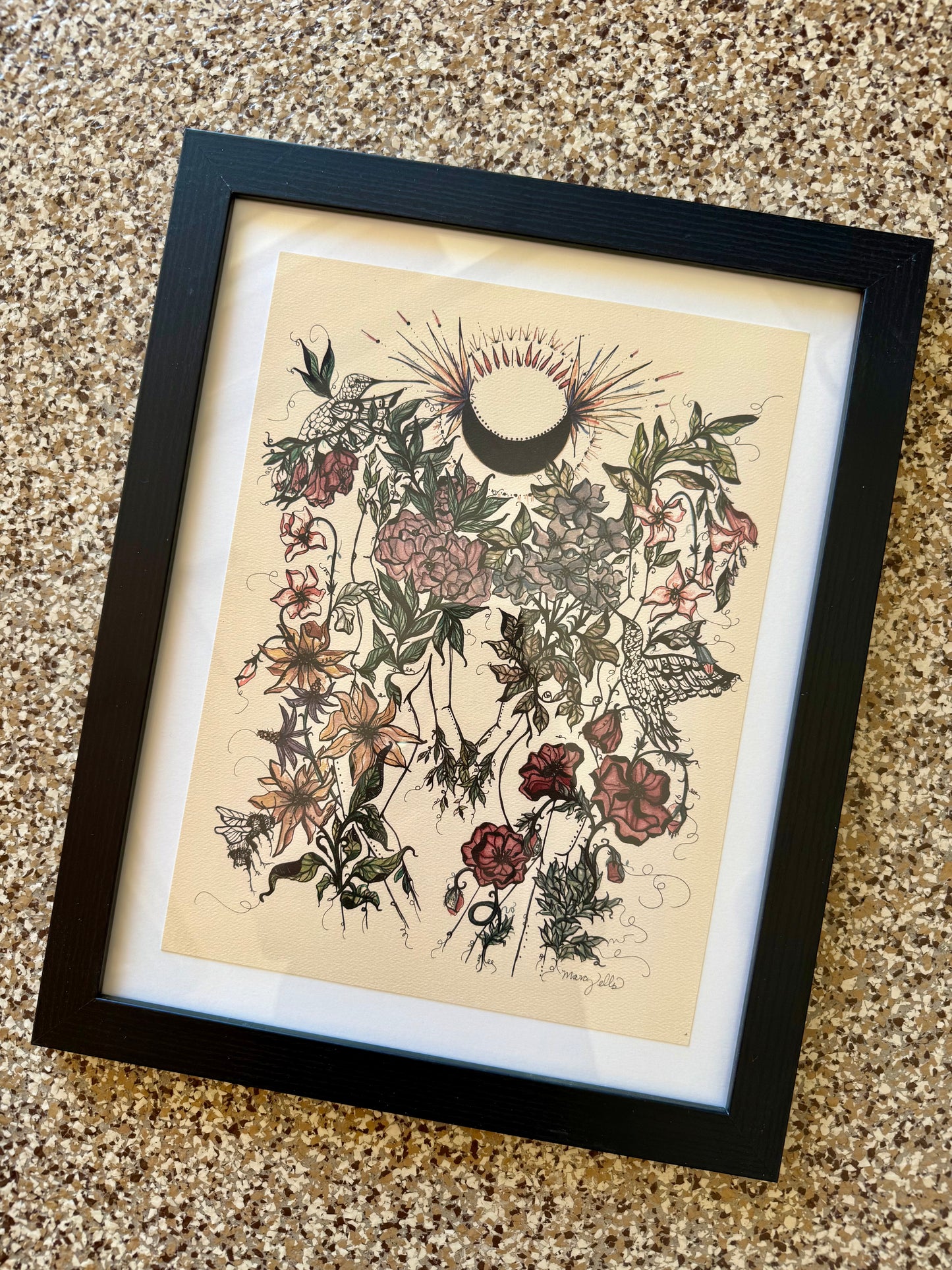 In Harmony, Framed Art Print
