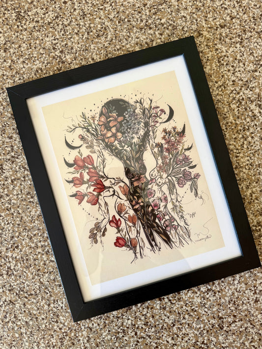 Change In Me, Framed Art Print