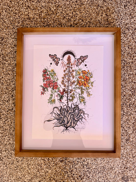 Rebirth, Framed Art Print