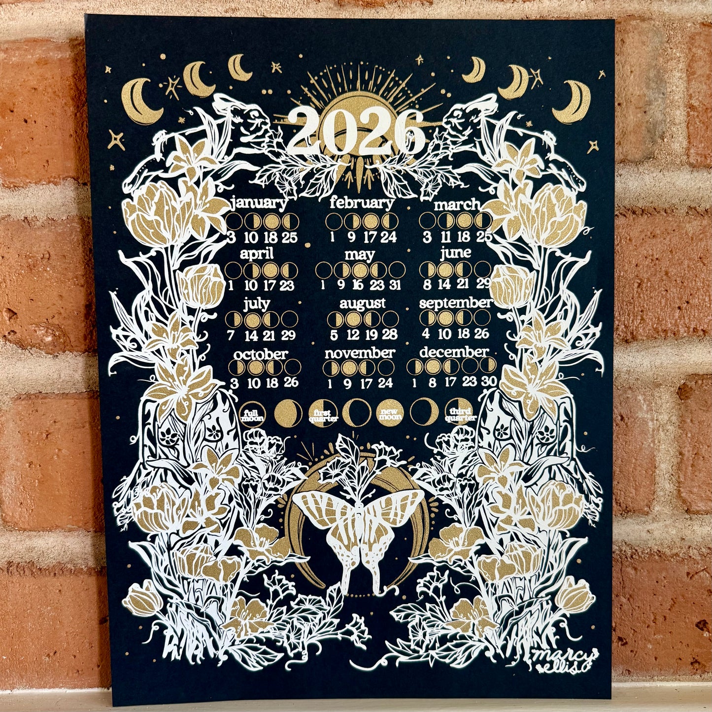 2026 Moon Calendar PREORDER