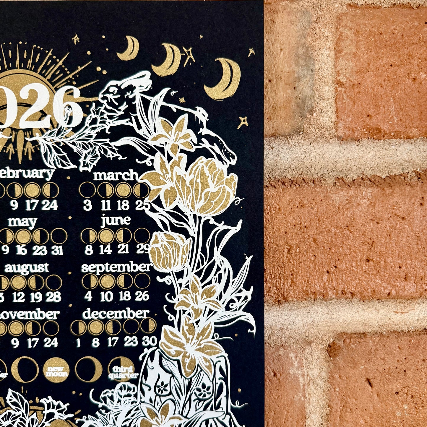 2026 Moon Calendar PREORDER