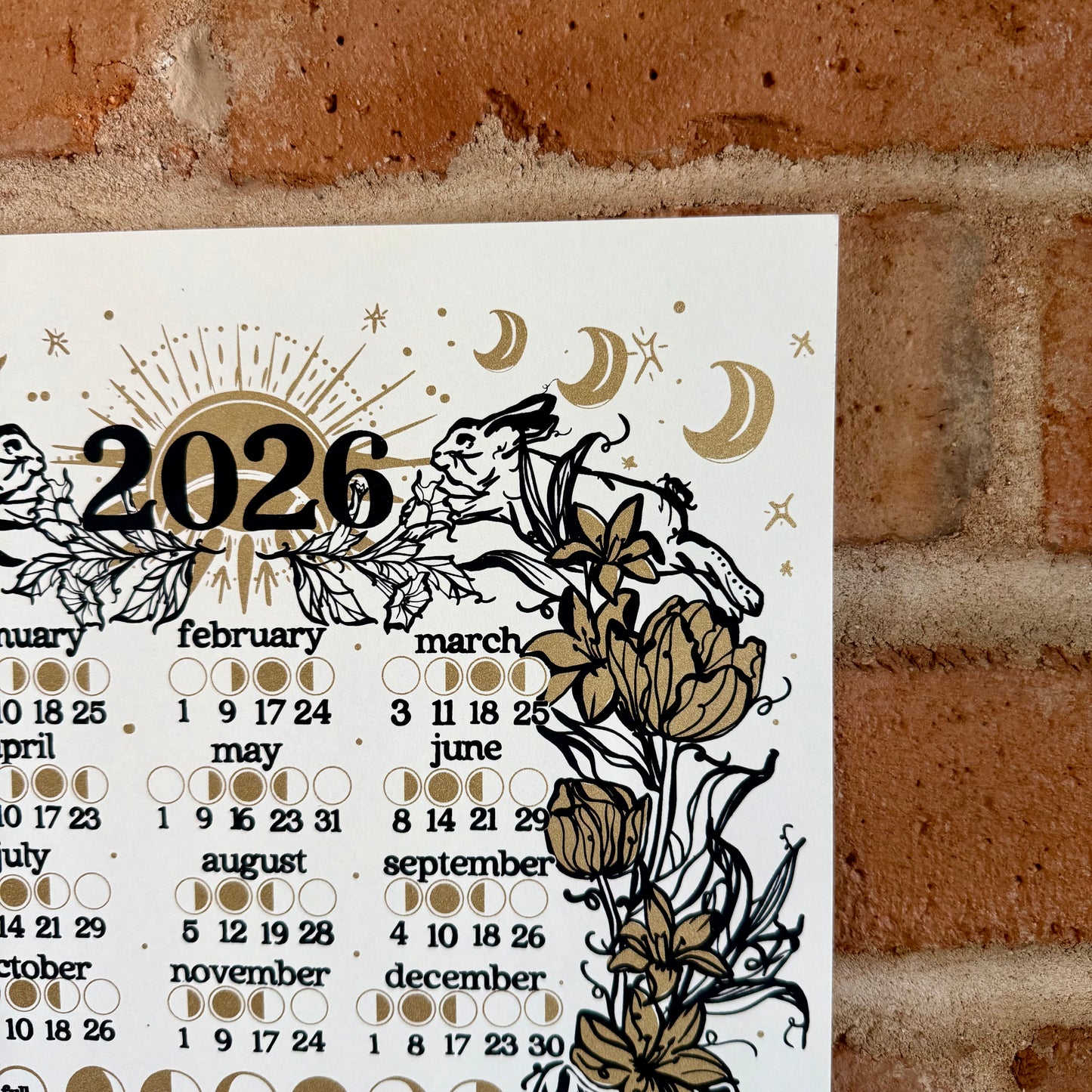 2026 Moon Calendar PREORDER