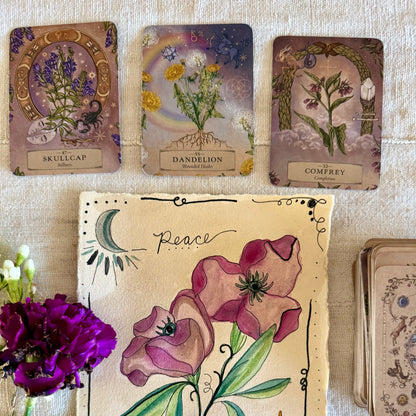 Plant Magic: Botanical Oracle Card Watercolor Workshop, Feb. 1, 10am-12:30pm