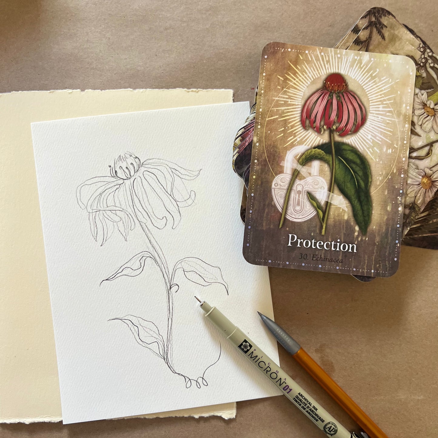 Plant Magic: Botanical Oracle Card Watercolor Workshop, Feb. 1, 10am-12:30pm