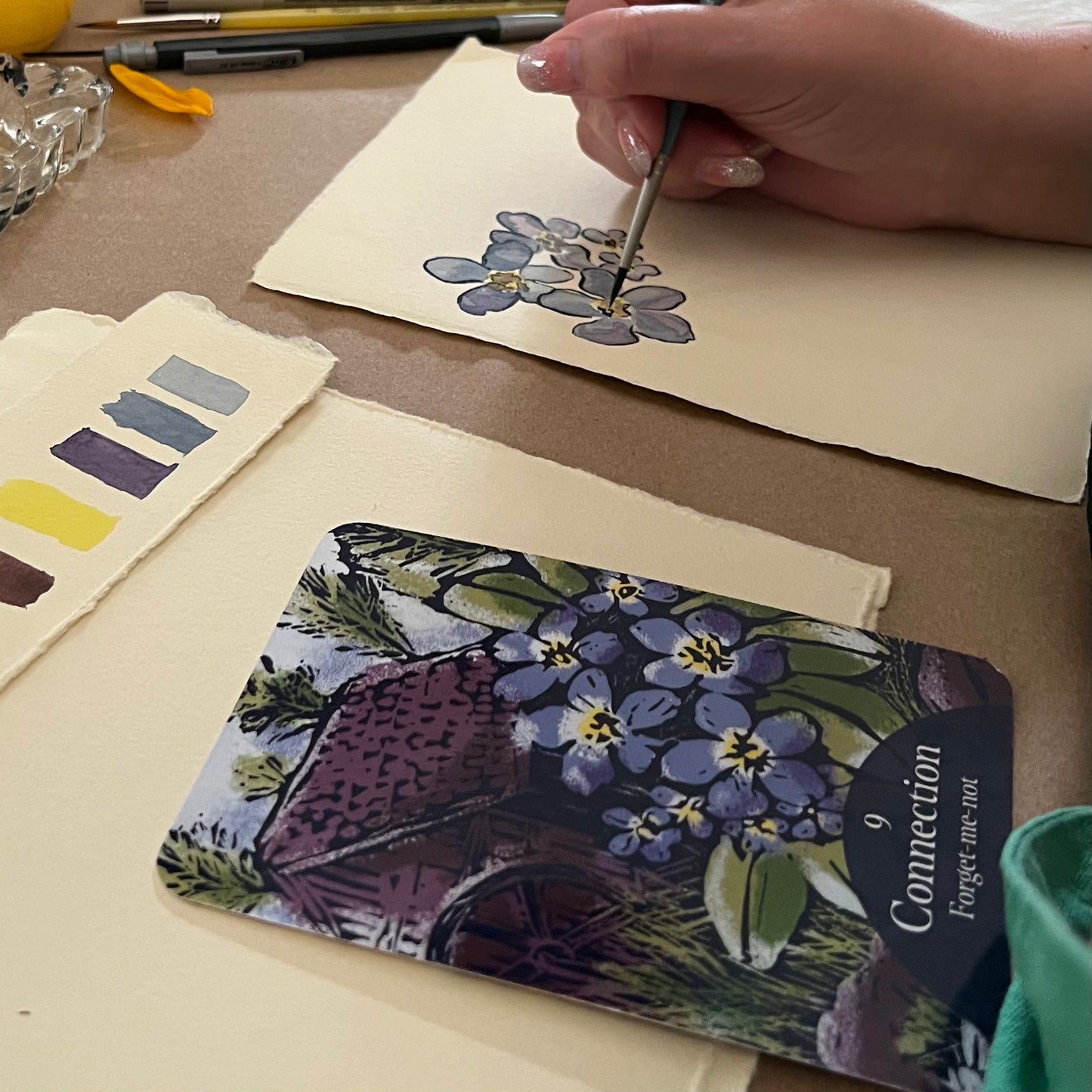 Plant Magic: Botanical Oracle Card Watercolor Workshop, Feb. 1, 10am-12:30pm