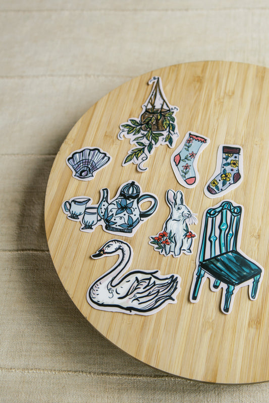Cozy Party Sticker Pack