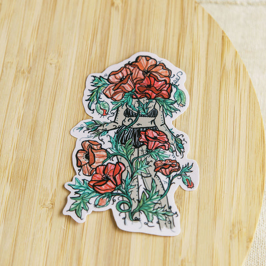 Poppy Sister Sticker