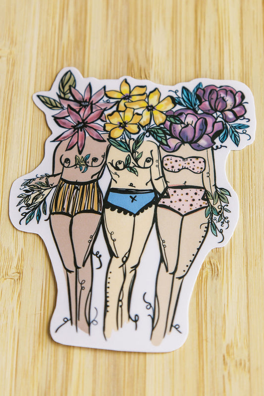 Empowered Sisters Sticker