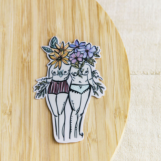 Flora Sisters Sticker