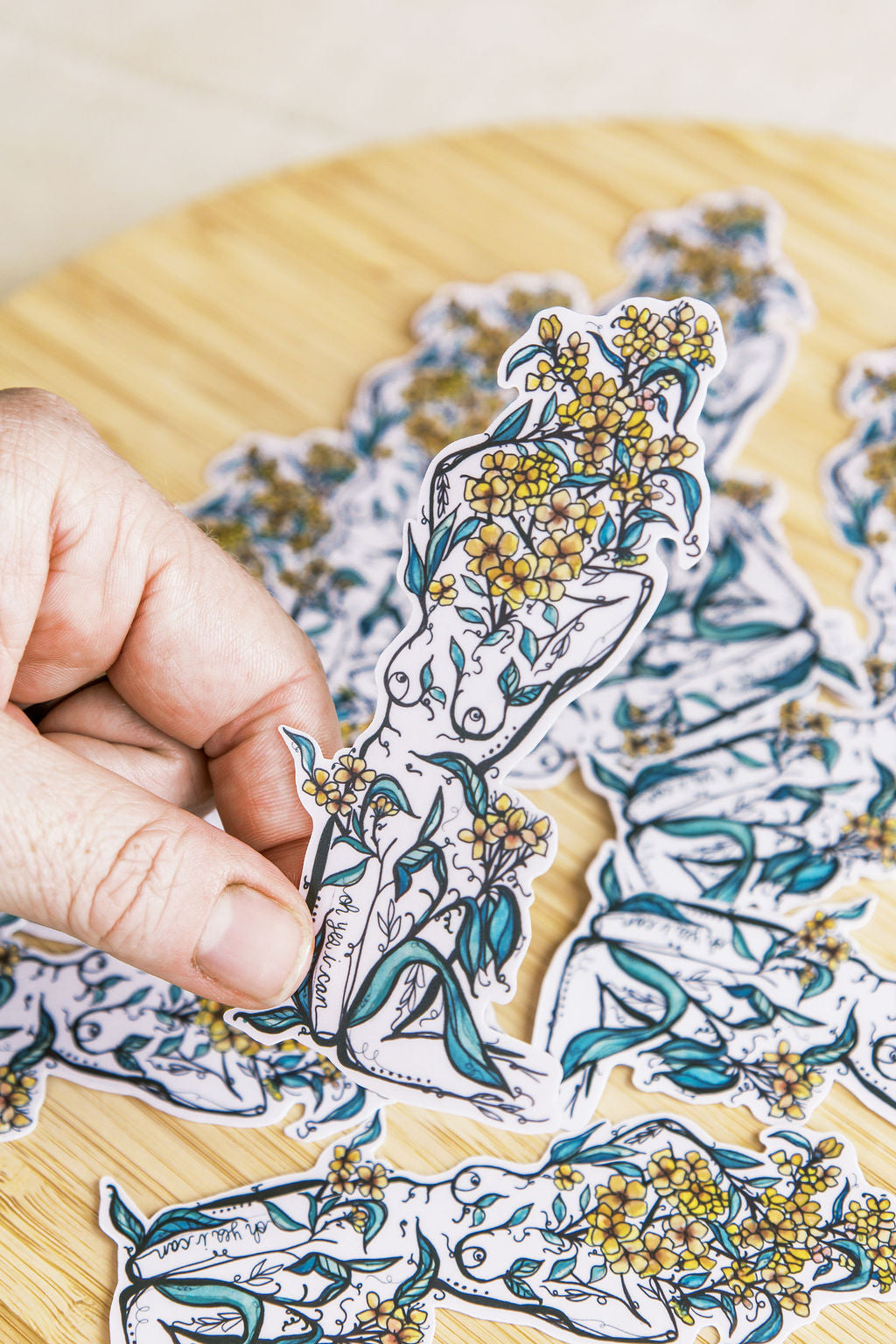 Anemone Sister Sticker