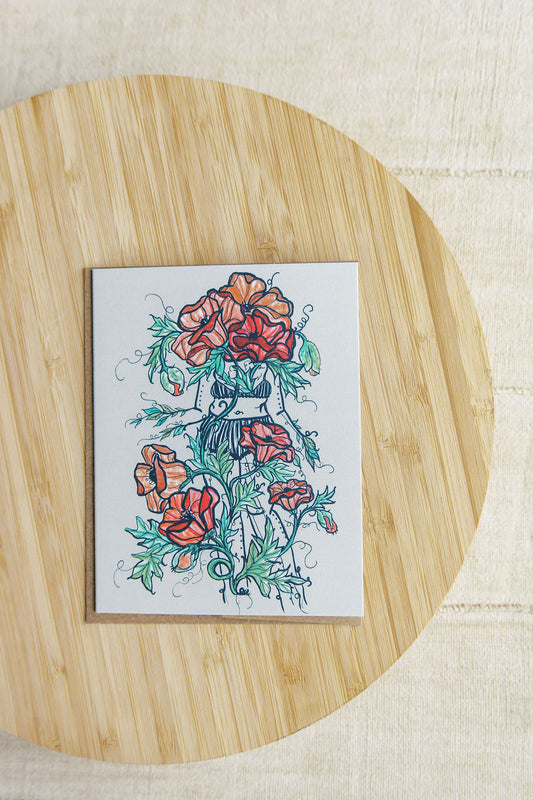 Poppy Card