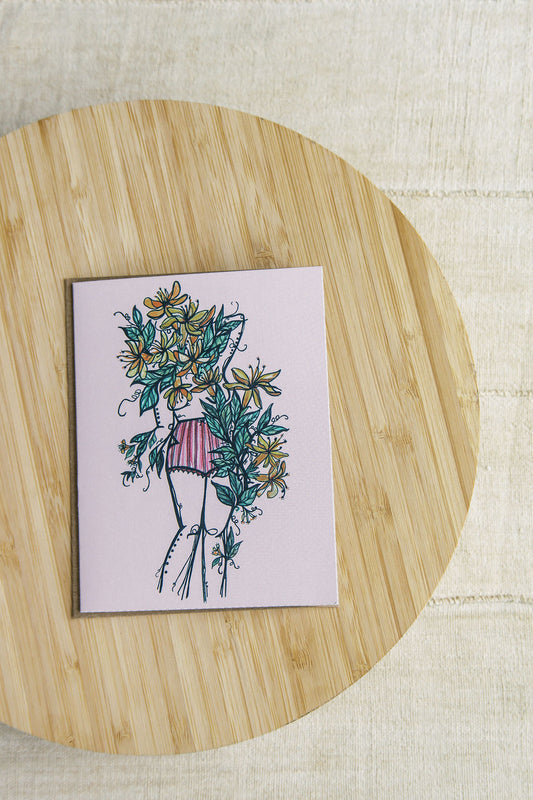 Honeysuckle Card