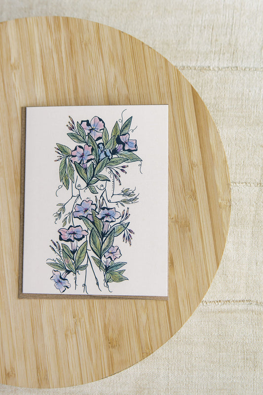 Geranium Card