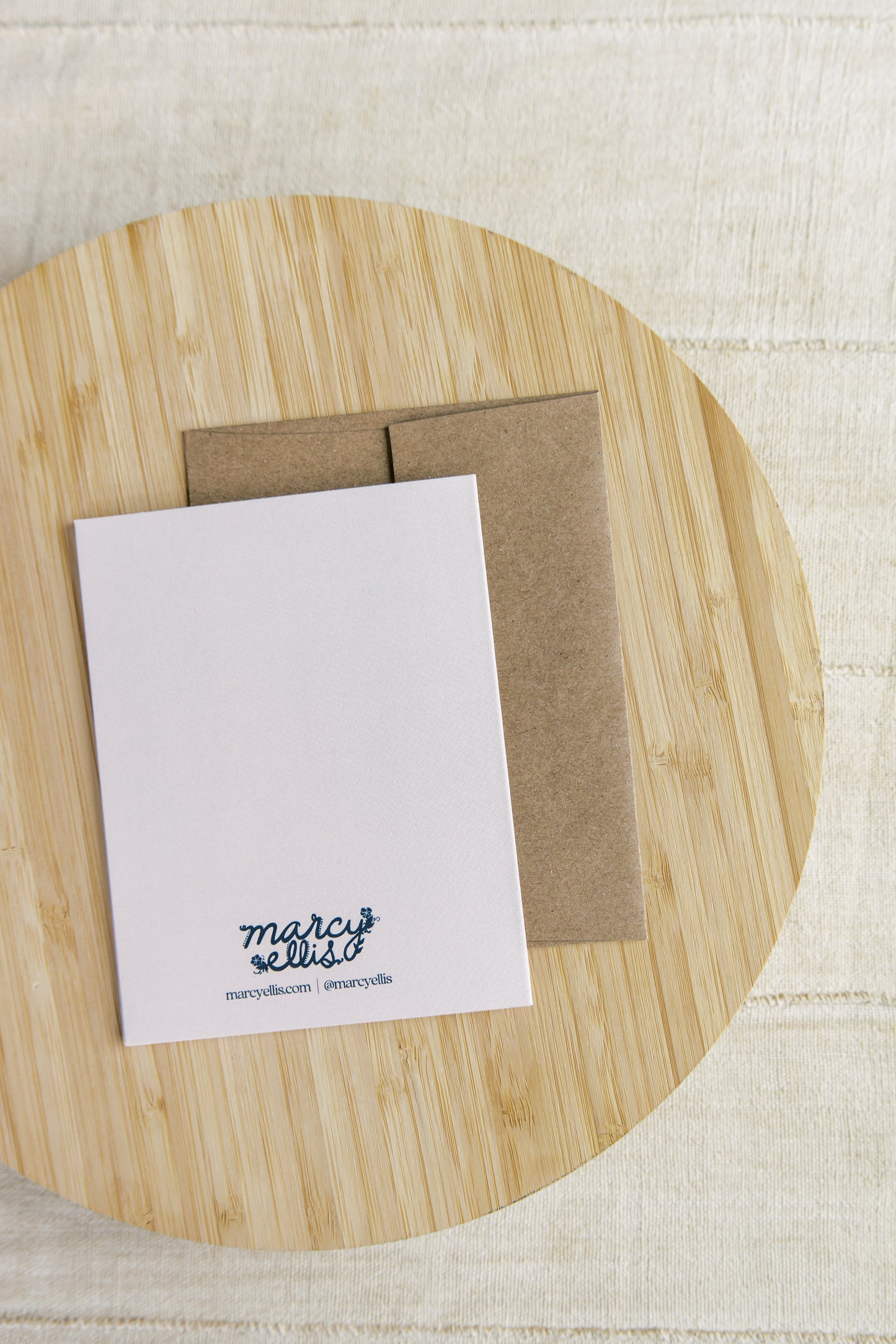 Hollyhock Card
