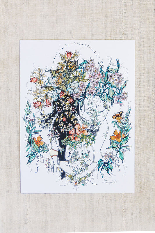 Sweet Seedlings Art Print