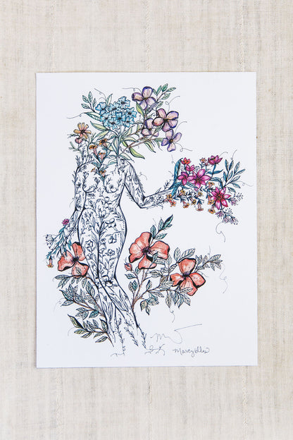 Offerings Of Love Art Print