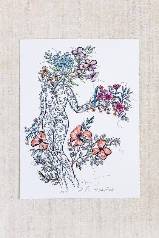 Offerings Of Love Art Print