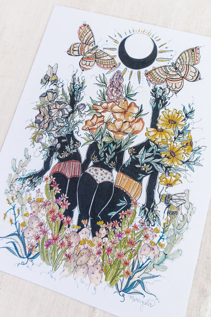 Rise Art Print