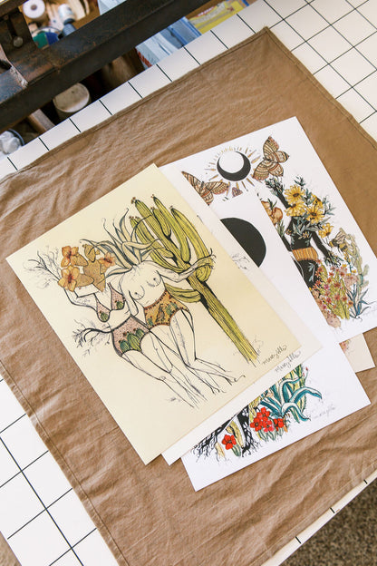 Desert Rats Art Print