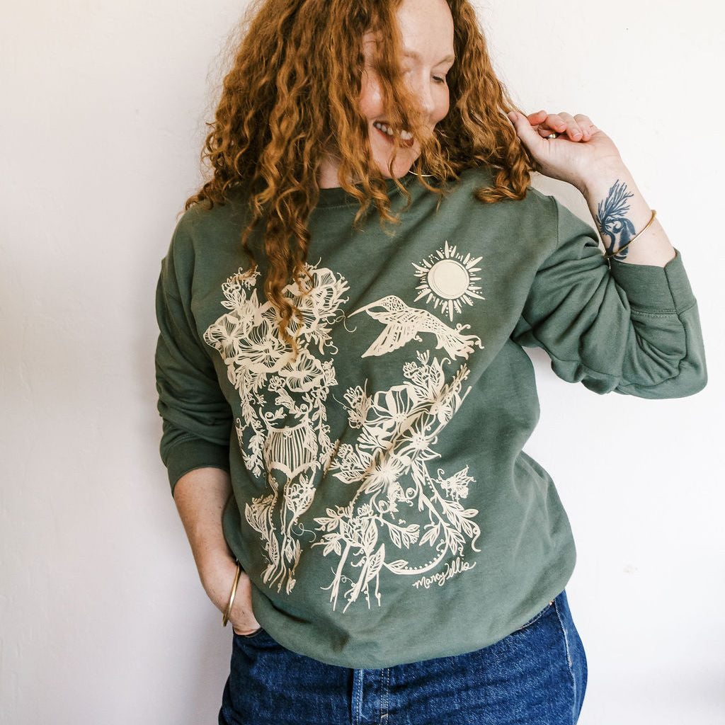 Hummingbird Sister Sweatshirt
