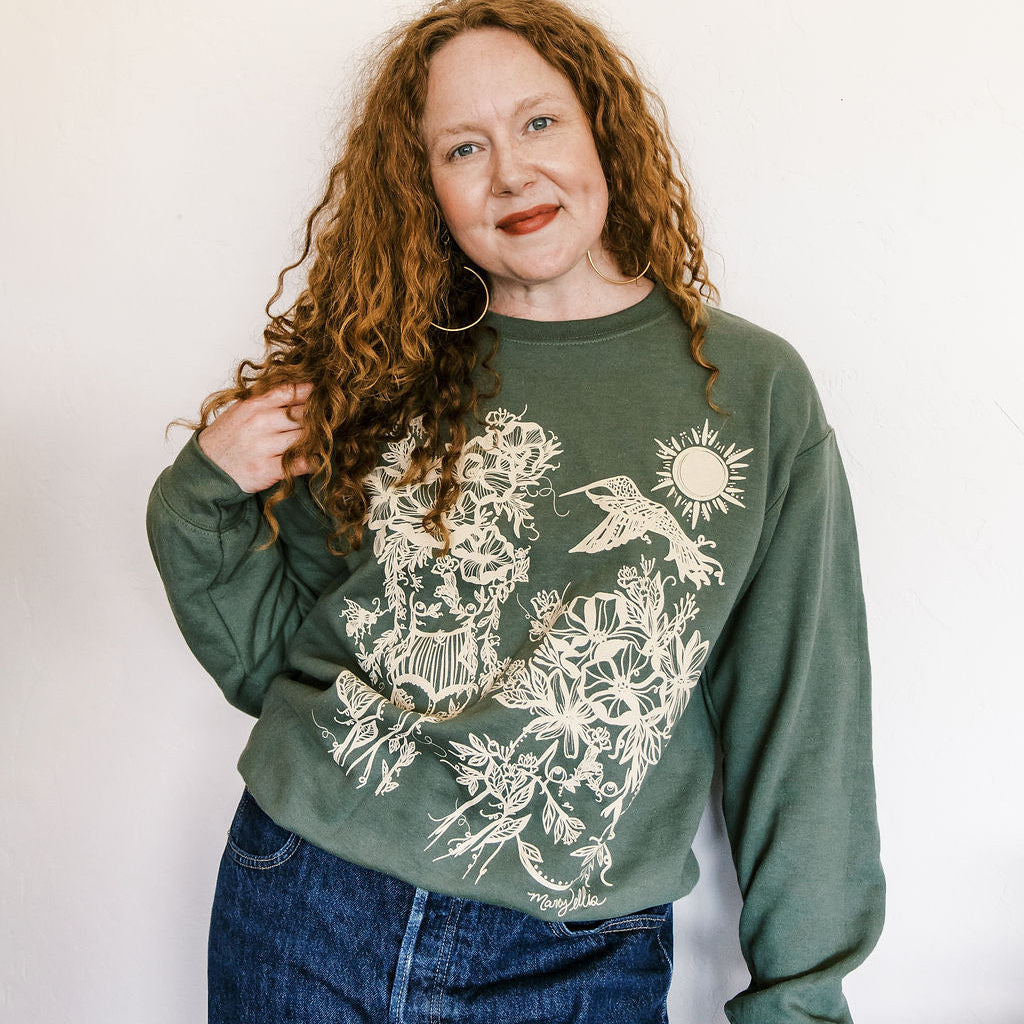 Hummingbird Sister Sweatshirt
