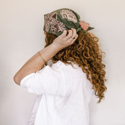 Garden Party Cotton Bandana