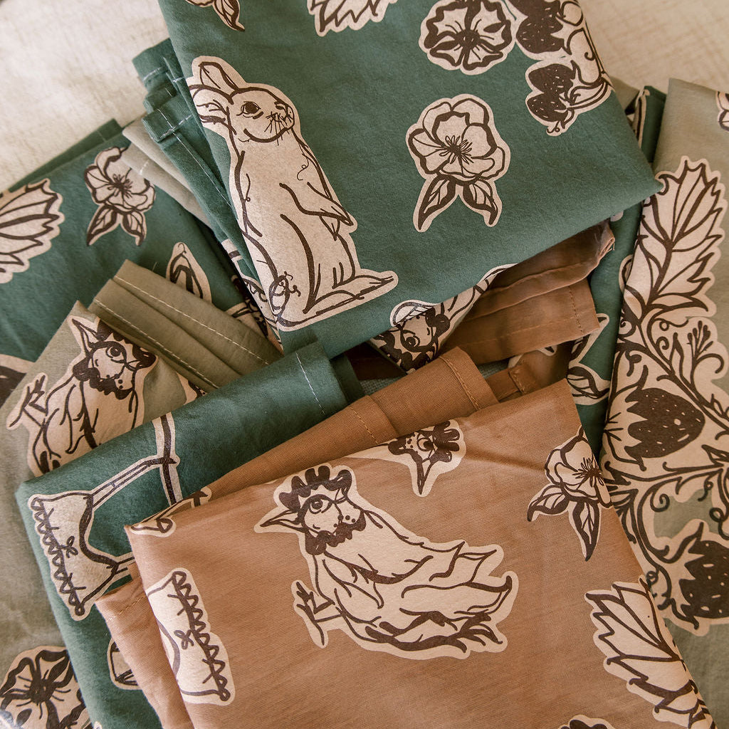 Garden Party Cotton Bandana