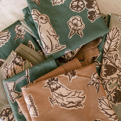 Garden Party Cotton Bandana