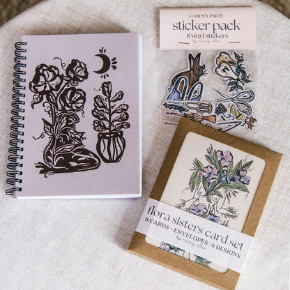 Flora Sisters Stationery Bundle